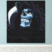 Grim Reaper Canvas Afdruk (Insitu (Houten vloer))