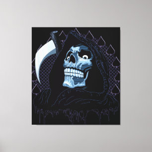 Grim Reaper Canvas Afdruk