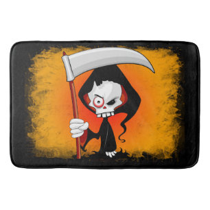 Grim Reaper Cartoon Badmat