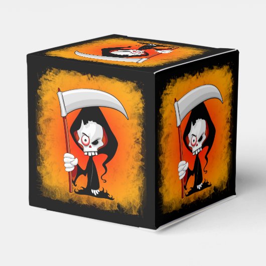 Grim Reaper Cartoon Bedankdoosjes (Achterkant)