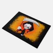 Grim Reaper Cartoon Deurmat (Schuin)