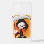 Grim Reaper Cartoon iPhone Hoesje (Achterkant)