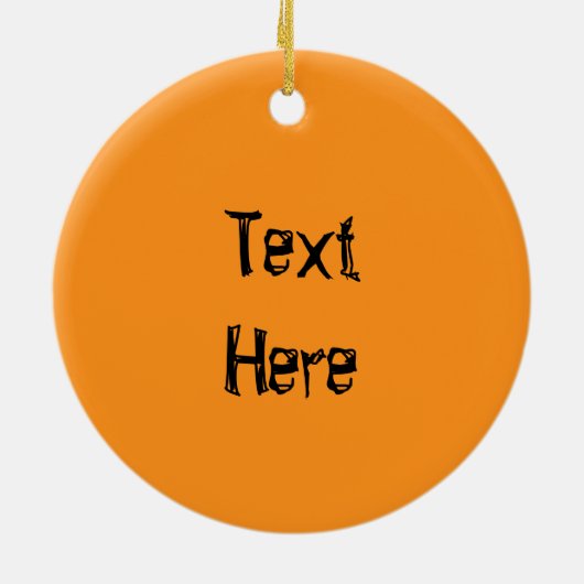 Grim Reaper Cartoon Keramisch Ornament (Achterkant)