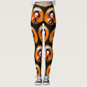 Grim Reaper Cartoon Leggings (Voorkant)
