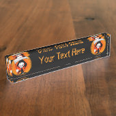 Grim Reaper Cartoon Naambordje (Zijkant)