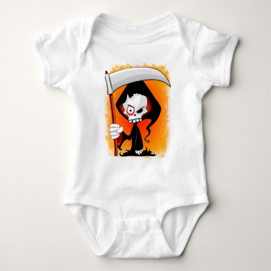 Grim Reaper Cartoon Romper (Voorkant)