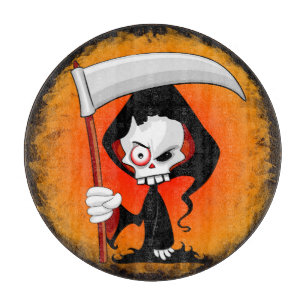 Grim Reaper Cartoon Snijplank