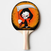 Grim Reaper Cartoon Tafeltennisbatje (Voorkant)