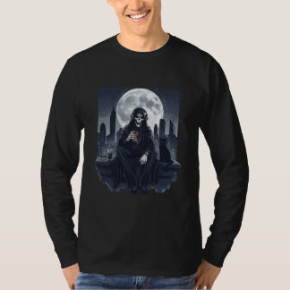 Grim Reaper Dak Halloween Chillen T-shirt