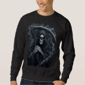 Grim Reaper Dark Art Graphic Trui (Voorkant)