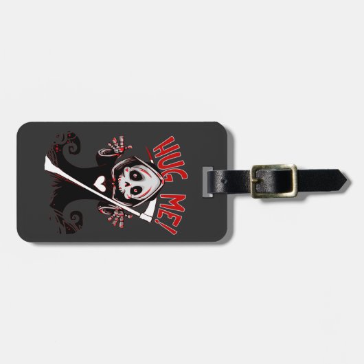 Grim Reaper Death Bagagelabel (Voorkant horizontaal)