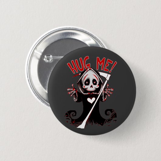Grim Reaper Death Button (Voorkant /achterkant)