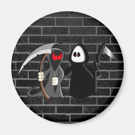 Grim Reaper Death Magnet (Voorkant)