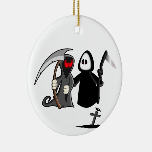Grim Reaper Death Ornament (Rechts)