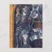 Grim Reaper Death Post Card Briefkaart (Voorkant)