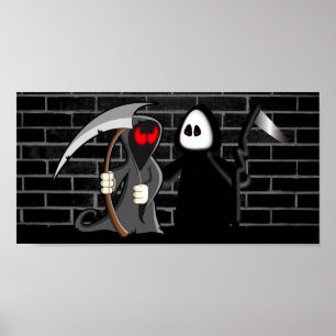 Grim Reaper Death Poster