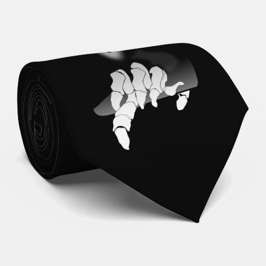 Grim Reaper Death Stropdas (Opgerold)