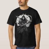 Grim Reaper Death Warrior T-shirt (Voorkant)