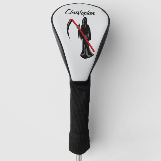 Grim Reaper Design Golfheadcover (Voorkant)