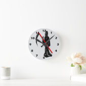 Grim Reaper Design Ronde Klok (Huis)