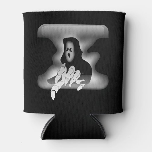 Grim Reaper Dood Kan Fles Koeler (Voorkant)