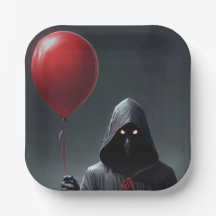 Grim Reaper en Rode Ballon