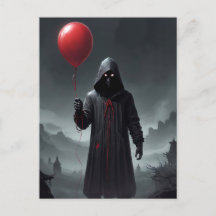 Grim Reaper en Rode Ballon