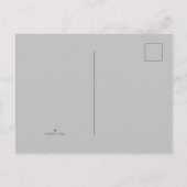 Grim Reaper en Rode Ballon Uitnodiging Briefkaart (Achterkant)