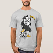 Grim Reaper Funny T-shirt (Voorkant)