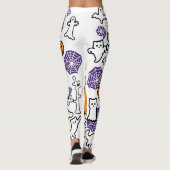 Grim Reaper Ghost's Halloween Party: vleermuizen e Leggings (Achterkant)