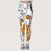 Grim Reaper Ghost's Halloween Party: vleermuizen e Leggings (Voorkant)