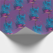 Grim Reaper Glow - Haunted Death Figure Cadeaupapier (Hoek)