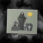 Grim Reaper Graveyard Legpuzzel<br><div class="desc">Deze puzzel is van een grimmig reaper graveyard origineel ontwerp door deluxepoto's.</div>
