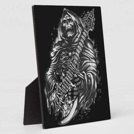 Grim Reaper Guitar Fotoplaat (Zijkant)