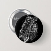 Grim Reaper Guitar Ronde Button 5,7 Cm (Voorkant /achterkant)