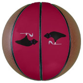 Grim Reaper Halloween Basketball Mini Basketbal (Verticaal)