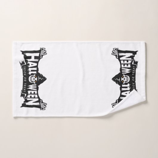 Grim Reaper Halloween Bath-handdoekset Bad Handdoek (Handdoek)