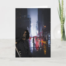 Grim Reaper Halloween Card