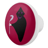 Grim Reaper Halloween Ceramic Knob Keramische Knop (Rechts)