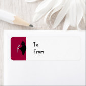 Grim Reaper Halloween Custom Cadeau Labels (Insitu)
