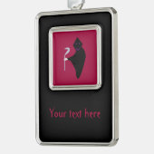 Grim Reaper Halloween Custom Ornament (Links)