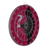 Grim Reaper Halloween Dart Board Dartbord (Voorkant Links)