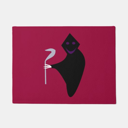 Grim Reaper Halloween Doormat Deurmat (Voorkant)