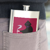 Grim Reaper Halloween Flasks Heupfles (Voorbeeld)
