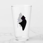 Grim Reaper Halloween Glas (Voorkant)