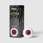 Grim Reaper Halloween Golf Ball Golfballen (Verpakking)