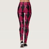 Grim Reaper Halloween Leggings (Achterkant)
