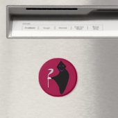 Grim Reaper Halloween Magnet (Insitu (Vaatwasser))