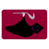 Grim Reaper Halloween Magnet Magneet (Horizontaal)