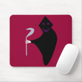 Grim Reaper Halloween Mousepad Muismat (Met muis)